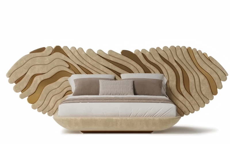 Papillons se reposant dans la chambre