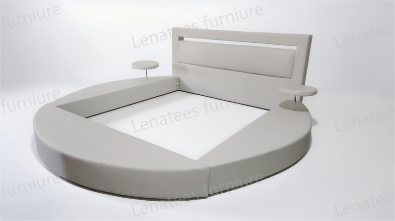 Dites adieu au lit carré et rond pour laisser l'amour se répandre dans la chambre