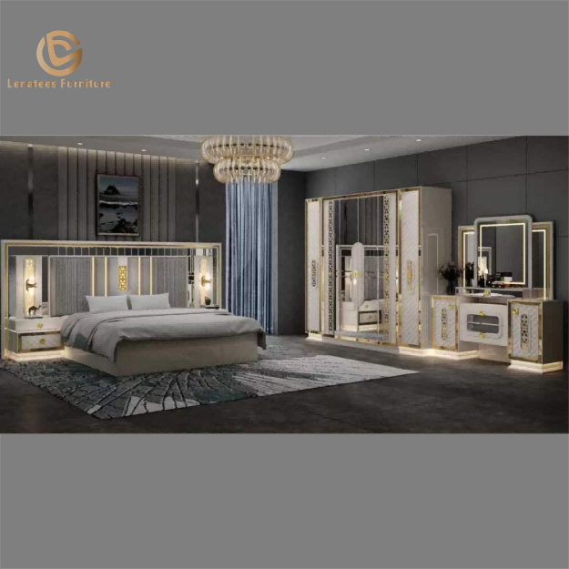 Ensemble de chambre haut de gamme de style moderne italien