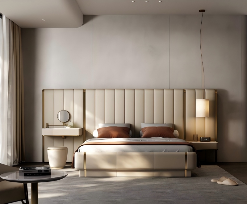 Ensemble de lit de luxe léger