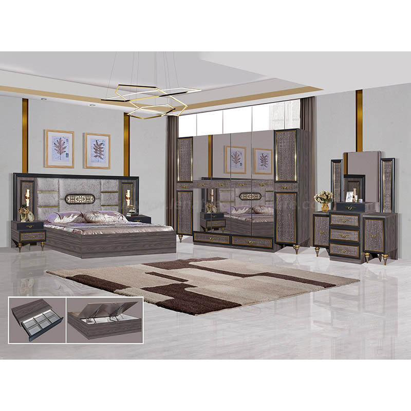 Ensemble de meubles de chambre de mode de style turc de style créateur
